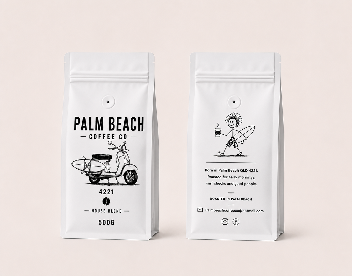 Palm Beach Coffee Co    House Blend 500g