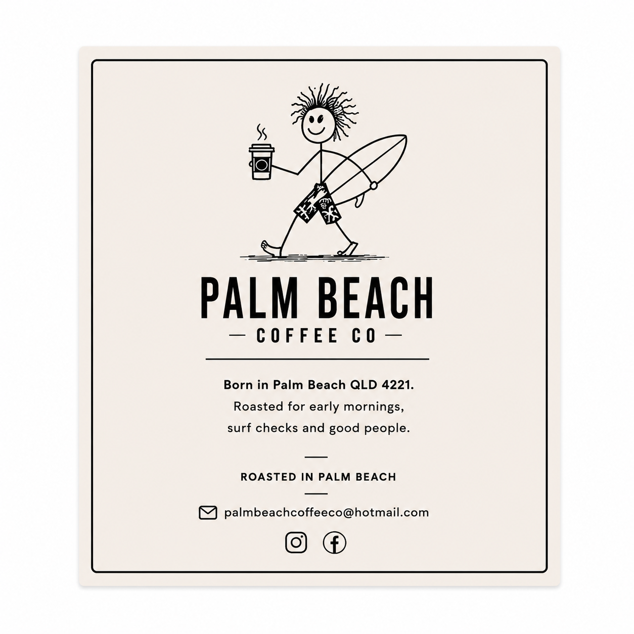 Palm Beach Coffee Co    House Blend 1kg