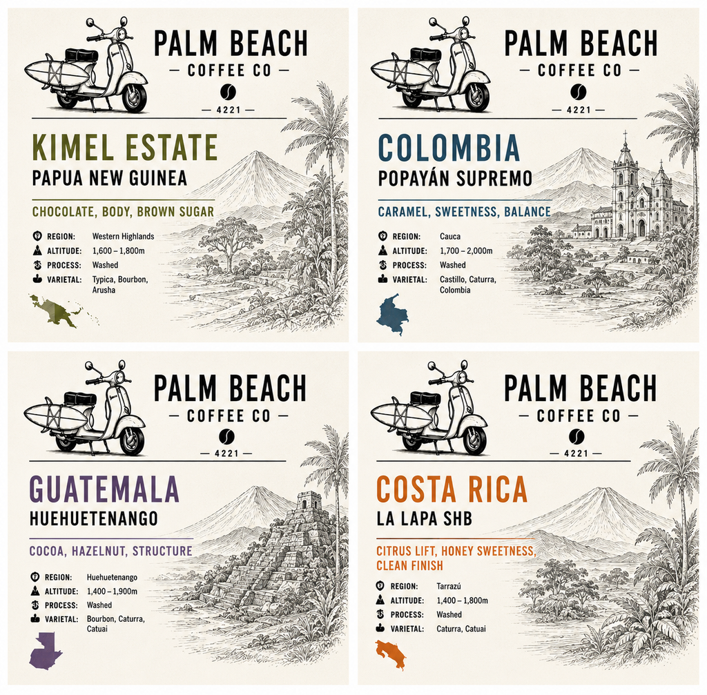 Palm Beach Coffee Co        Drip Coffee 250g
