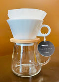 SNOW TOP by Iwaki coffee pot & Dripper set
