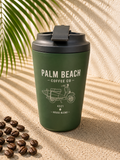 Palm Beach Coffee Co Reusable Piccolo Cup CERAMIC                                 Khaki - 120ml/4oz
