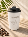 Palm Beach Coffee Co Reusable Cup              CERAMIC                              Frost - 8oz
